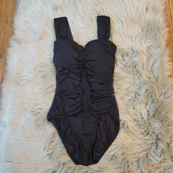INC International Concepts Other - INC International Concepts Women's Black One Piece Swimsuit Size 10